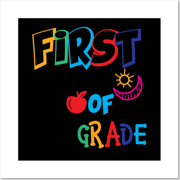 first day of pre-k grade Wall Art by busines_night